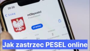 Jak zastrzec PESEL online