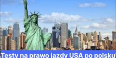 Testy na prawo jazdy USA po polsku