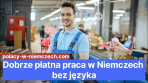 Dobrze płatna praca w Niemczech bez języka