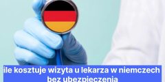 ile kosztuje wizyta u lekarza w niemczech bez ubezpieczenia