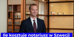 Ile kosztuje notariusz w Szwecji