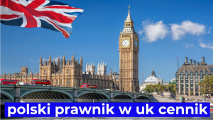 polski prawnik w uk cennik