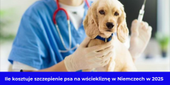 Ile kosztuje szczepienie psa na wściekliznę w Niemczech w 2025